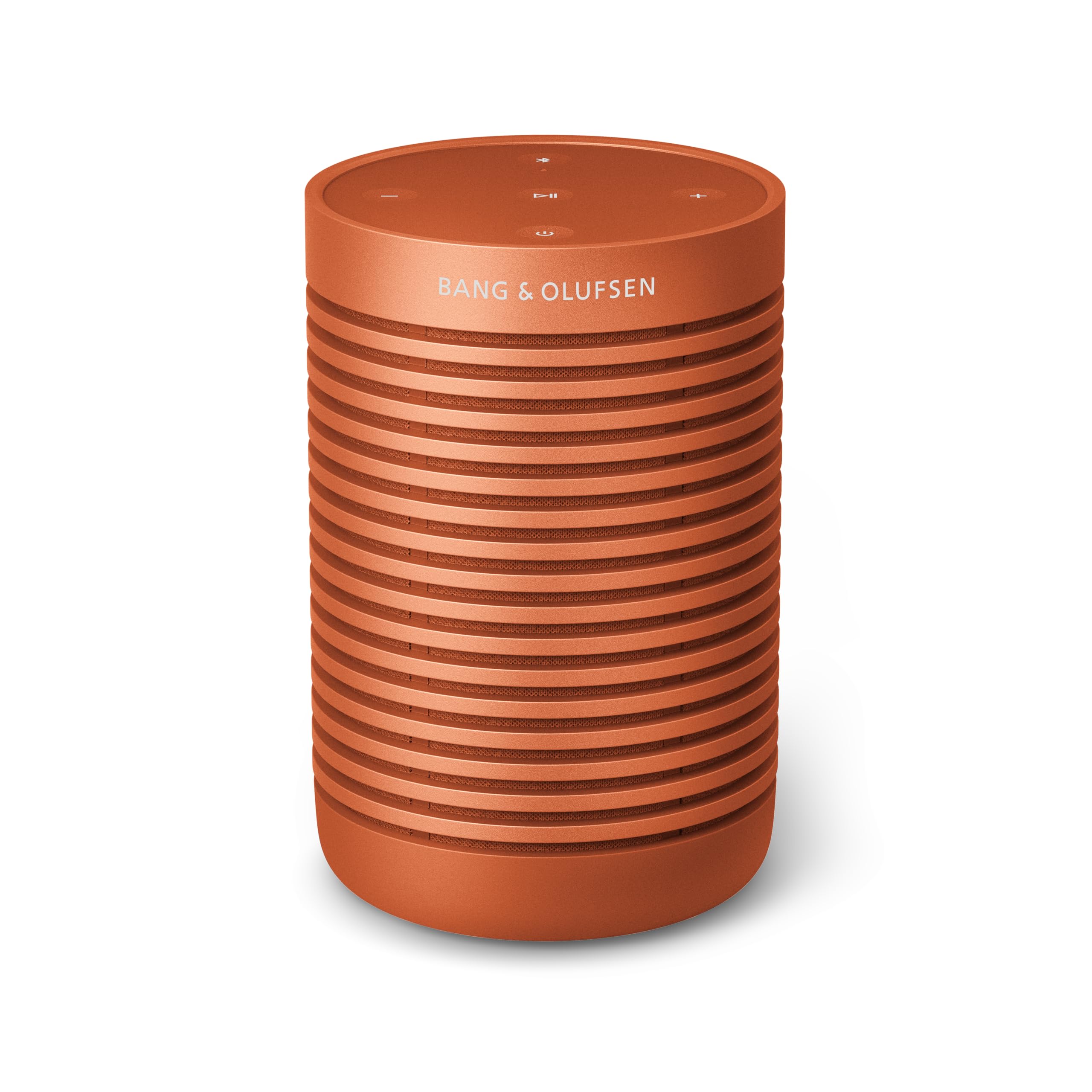 Bang & Olufsen Beosound Explore - Wireless Portable Outdoor Bluetooth Speaker, IP 67 Dustproof and Waterproof, Bonfire Orange