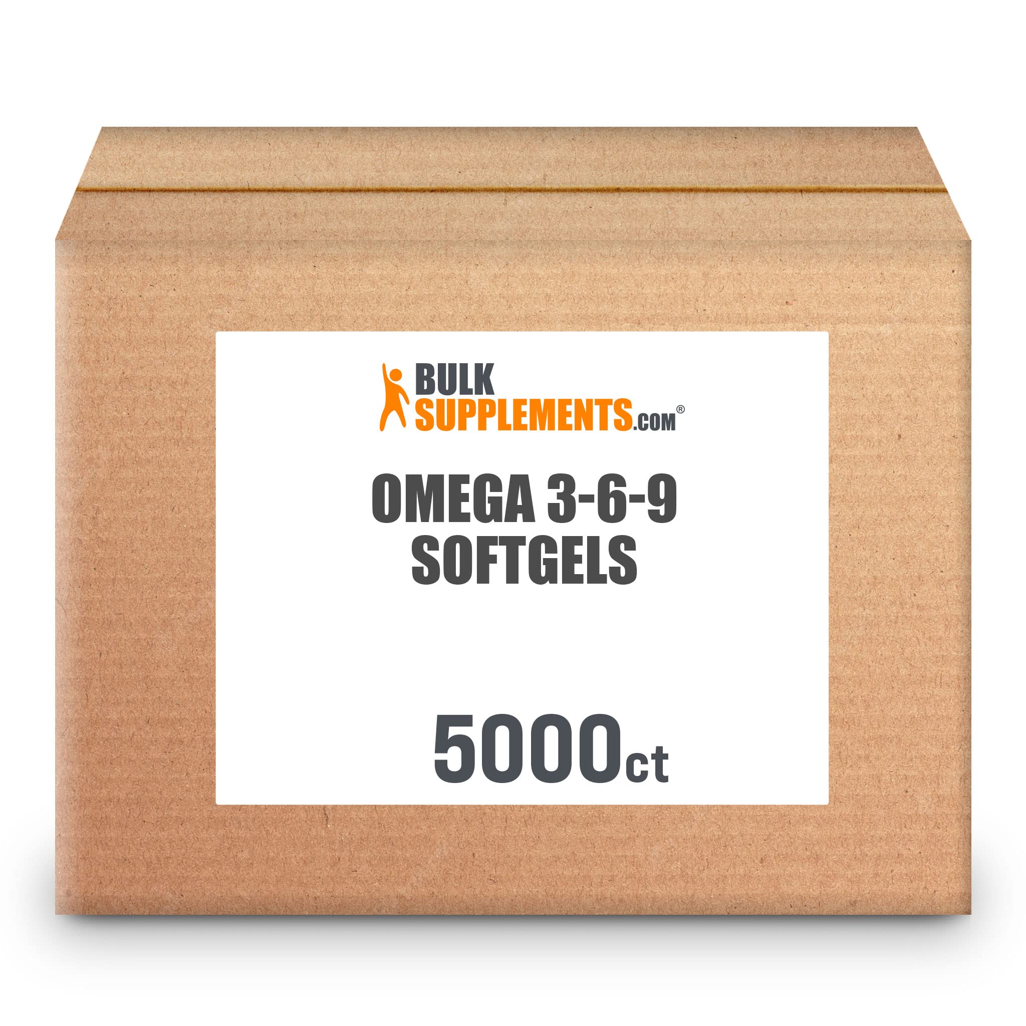 BulkSupplements.com Omega 3-6-9 Softgels - Triple Omega Supplement - with Omega 6 & 9 - Fish Oil Omega 3 - Omega 3 Supplement - 2 Omega 369 Softgels per Serving - Omega 3-6-9 Pills (5000 Softgels)