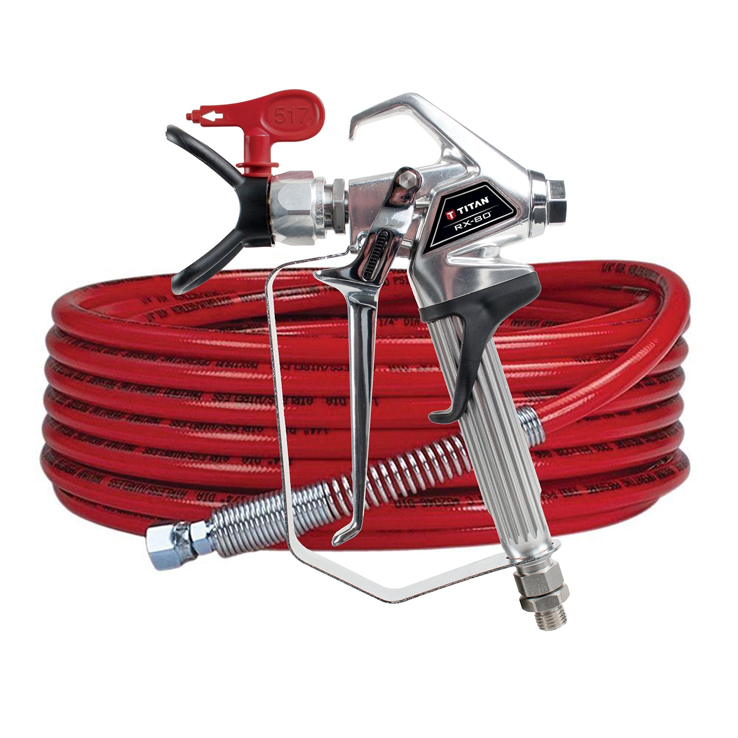 Titan RX-80 3600 psi Metal Airless Sprayer Gun, Hose and Tip Kit