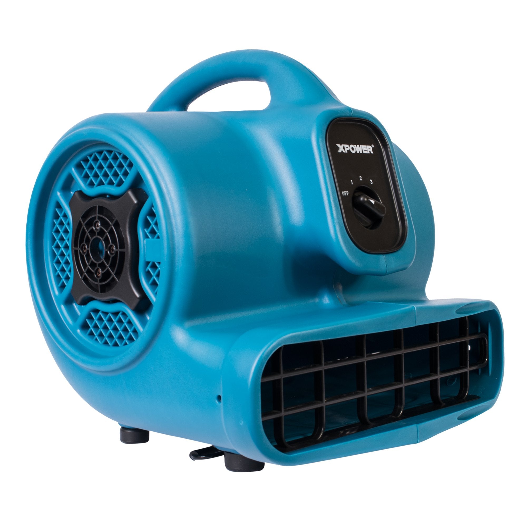 XPOWER P-400 1/4 HP 1600 CFM 3 Speed Multipurpose Air Mover, 3.0-Amp