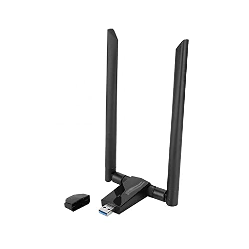 WEIWO 3.0 2.4 5.8G Dual-Band 2.4GHZ/5GHZ Dongle Adapter Network Card for Laptop Desktop