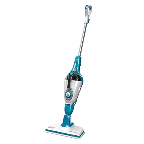BLACK+DECKER Steam Mop and Portable Steamer, 5-in-1, Corded (HSMC1321)