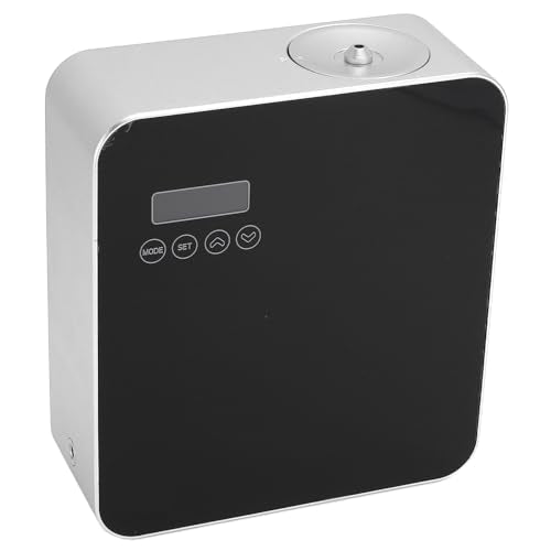 Hotel Scent Diffuser Machine, Aluminum Alloy, Improve Air Quality, Cover Large Space, Lasting and Uniform, Automatic Perfume Release, Variety of Fragrances, Elegant and (US Plug
