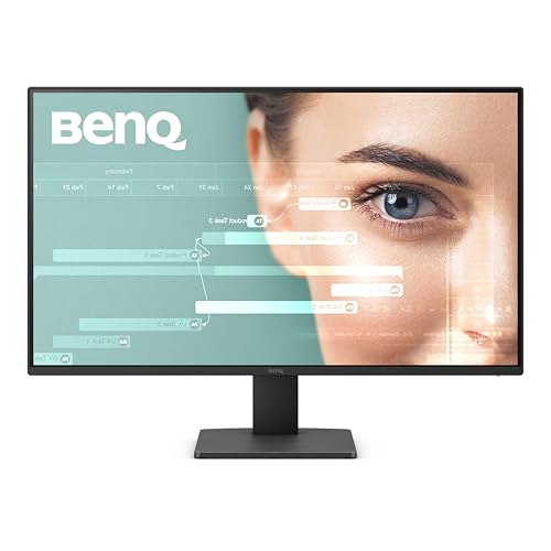 BenQ GW2791 27” 1080p FHD 100Hz IPS Eye-Care Monitor, HDMI, DisplayPort, 1080x1920, Ultra Slim Bezel, TUV-Certified, Flicker-Free, Low Blue Light Plus, Eye-CareU