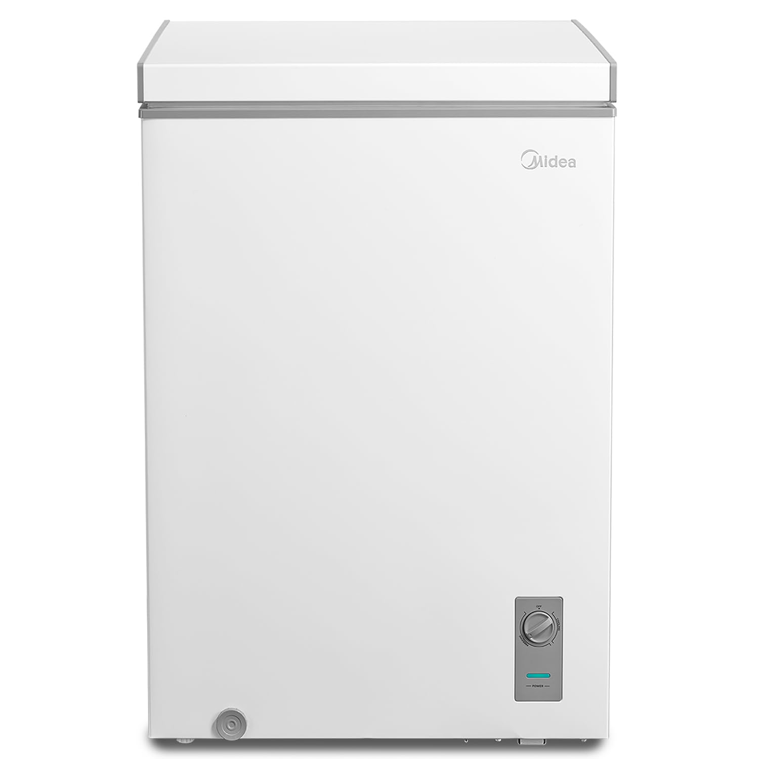 Midea MERC04C4BAWW 3.5 Cubic Feet Chest Freezer, Cu.ft-Convertible, White