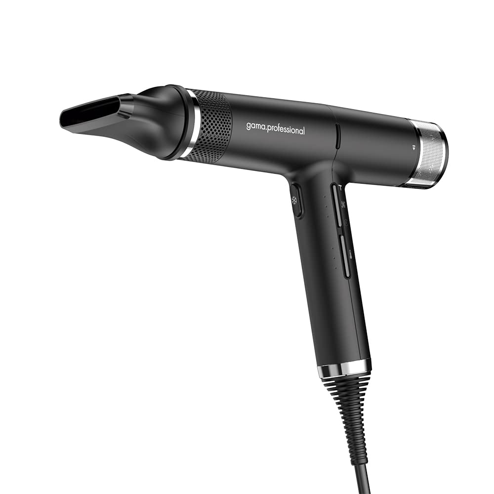IQ2 Perfetto | Professional Hair Dryer - by Ga.Ma Italy - 2022 Update - Auto Standby - Turbo 120.000 RPM