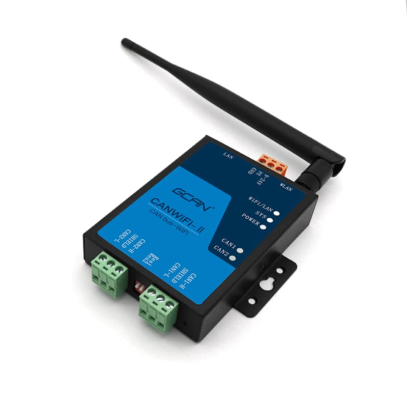 Ciezeical CAN-211 WiFi to CAN Gateway, CAN-Bus Network Diagnosis and Testing, Industrial WiFi Connection to CAN Network, Power Communication Network, Industrial Control Equipment, high-Speed