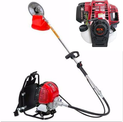 CHIKURA GX50 Backpack Lawn Mower 4cycle Weed Wacker Grass Trimmer Gas Powered