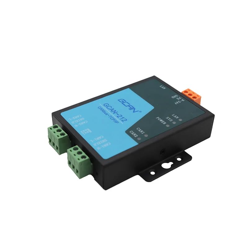 Ciezeical CAN-212 Ethernet to CAN Gateway, CAN-Bus Network Diagnosis and Testing, Industrial Ethernet Connection to CAN Network, Industrial Control Equipment