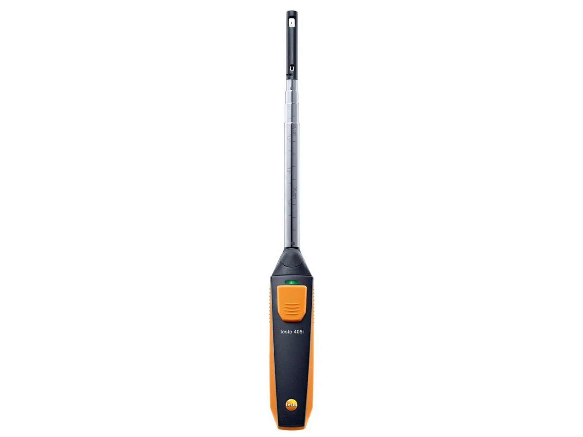 testo 405i – Anemometer handheld for air velocity, in-duct airflow, and temperature – CFM meter with Bluetooth and App operation
