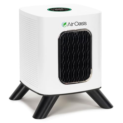 Air Oasis iAdaptAir 2.0 H13 HEPA Filter Air Purifier Reduces 99% of Viruses, Mold, Dust, Smoke, Pollen & Odors Quietest on The Market WiFi Compatible 1,325 Sq Ft of Clean Air