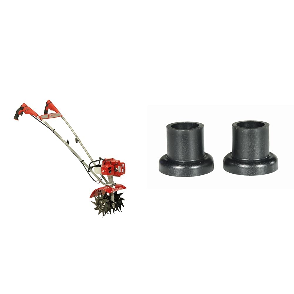 Mantis 7920 2-Cycle Plus Tiller Cultivator Bundle with 1722 Weed Reducers for Gardening