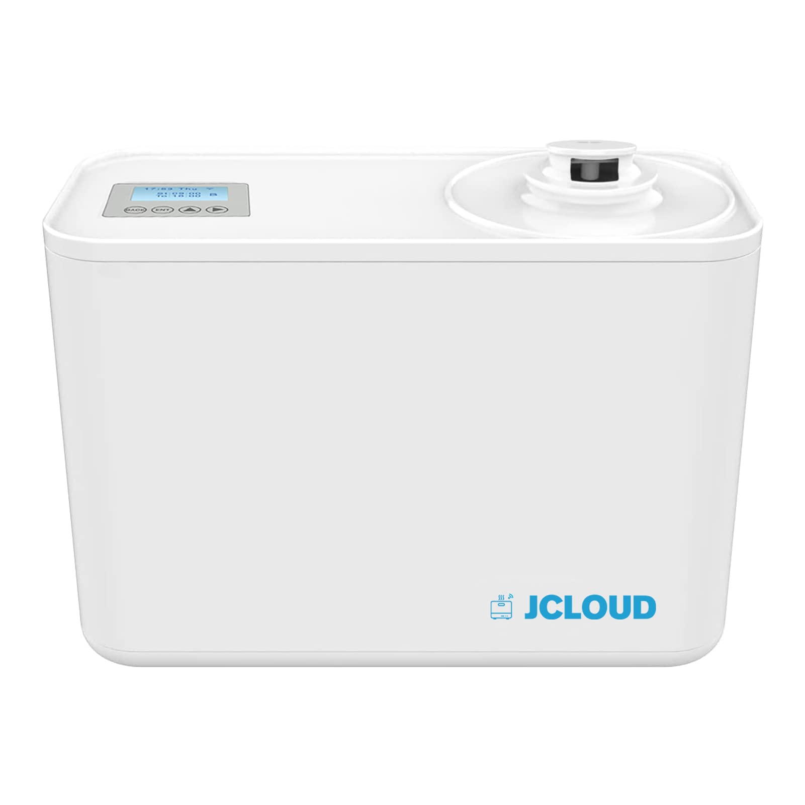 JCLOUD Smart Scent Air Machine for Home, Upgrade Pro Cold Air Diffusion Tech Waterless Essential Oil Diffuser 800ML Cover 4500 Sq. Ft, HVAC Scent Diffuser for Essential Oils for Home, Office, White