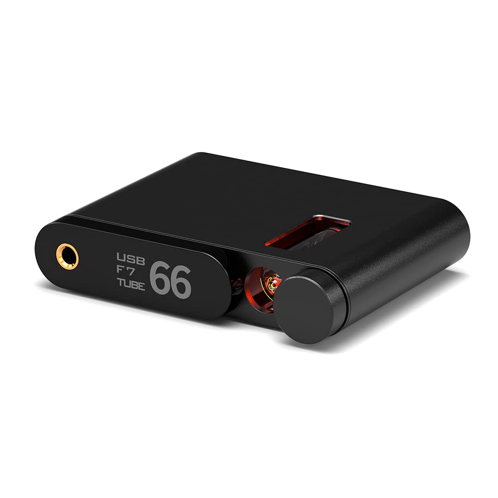 aune Flamingo DAC Amp Combo Home Audio Receivers & Amplifiers USB Sound Card Hi-Res 768k/32bit Native DSD512 Vacuum Tube/Op-Amp Dual Mode, USB Coaxial in/6.35mm Headphone Out/RCA Variable Line Out