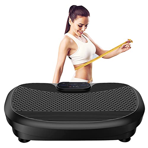 TJQQSDEG 4D Vibration Plate Exercise Machine - Triple Motor Oscillation, Linear, Pulsation + 4D Motion Vibration Platform | for Weight Loss & Shaping