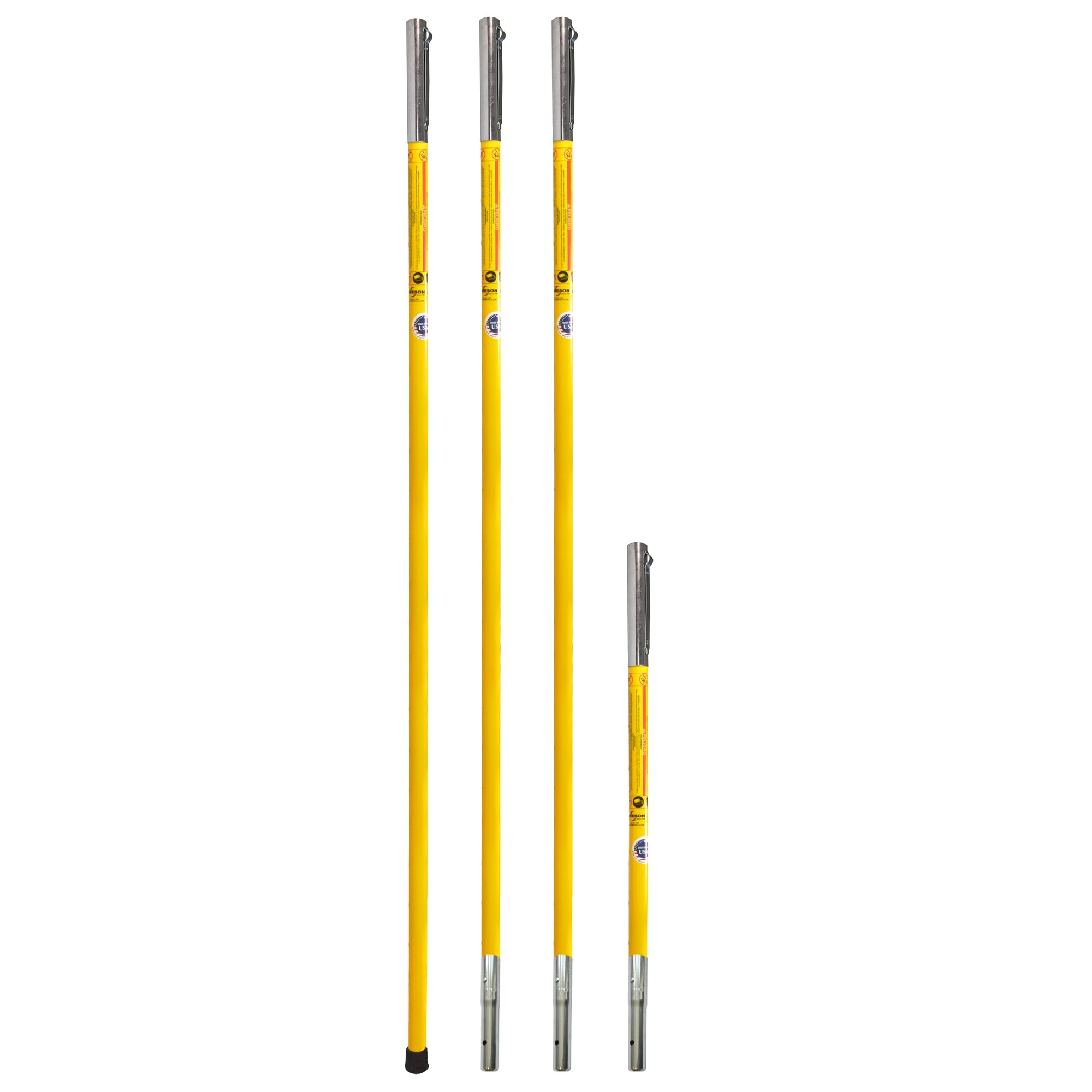 Jameson FG-6/3F Fiberglass Pole Set