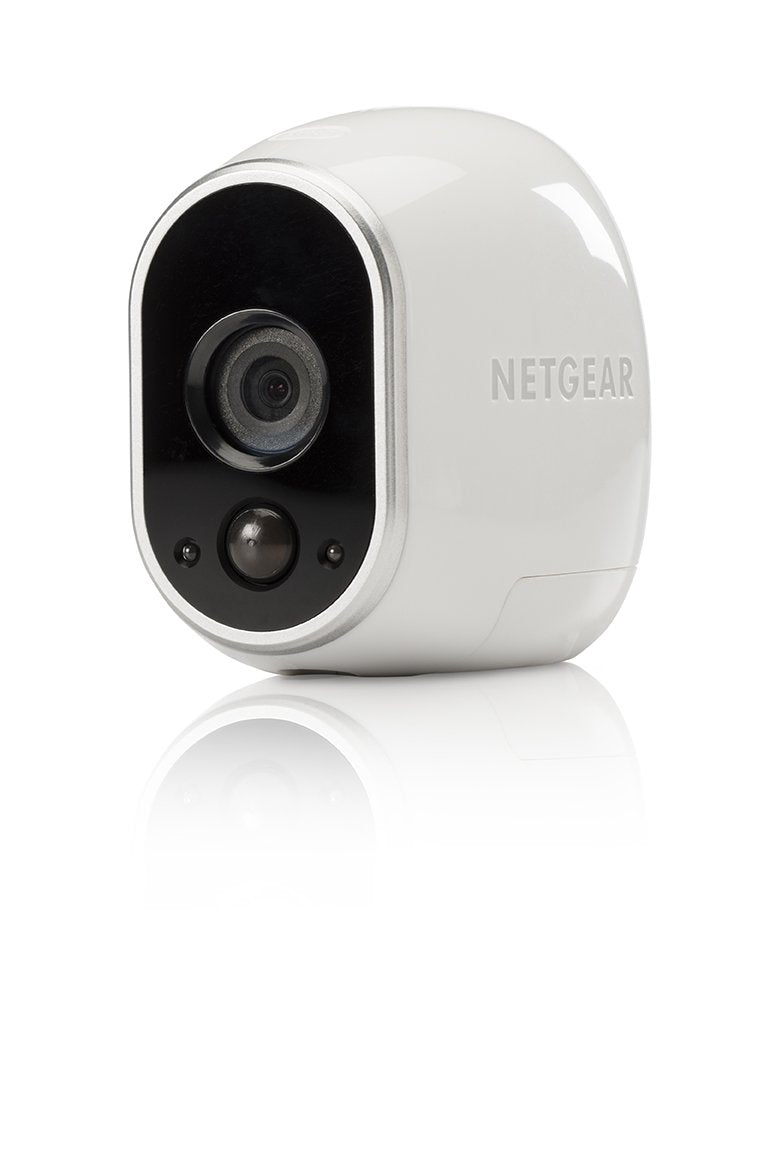 Arlo - Add-on Camera | Night Vision, Indoor/Outdoor, HD Video, Wall Mount | Cloud Storage Included | Works with Arlo Base Station (VMC3030-100NAR) - (Renewed)
