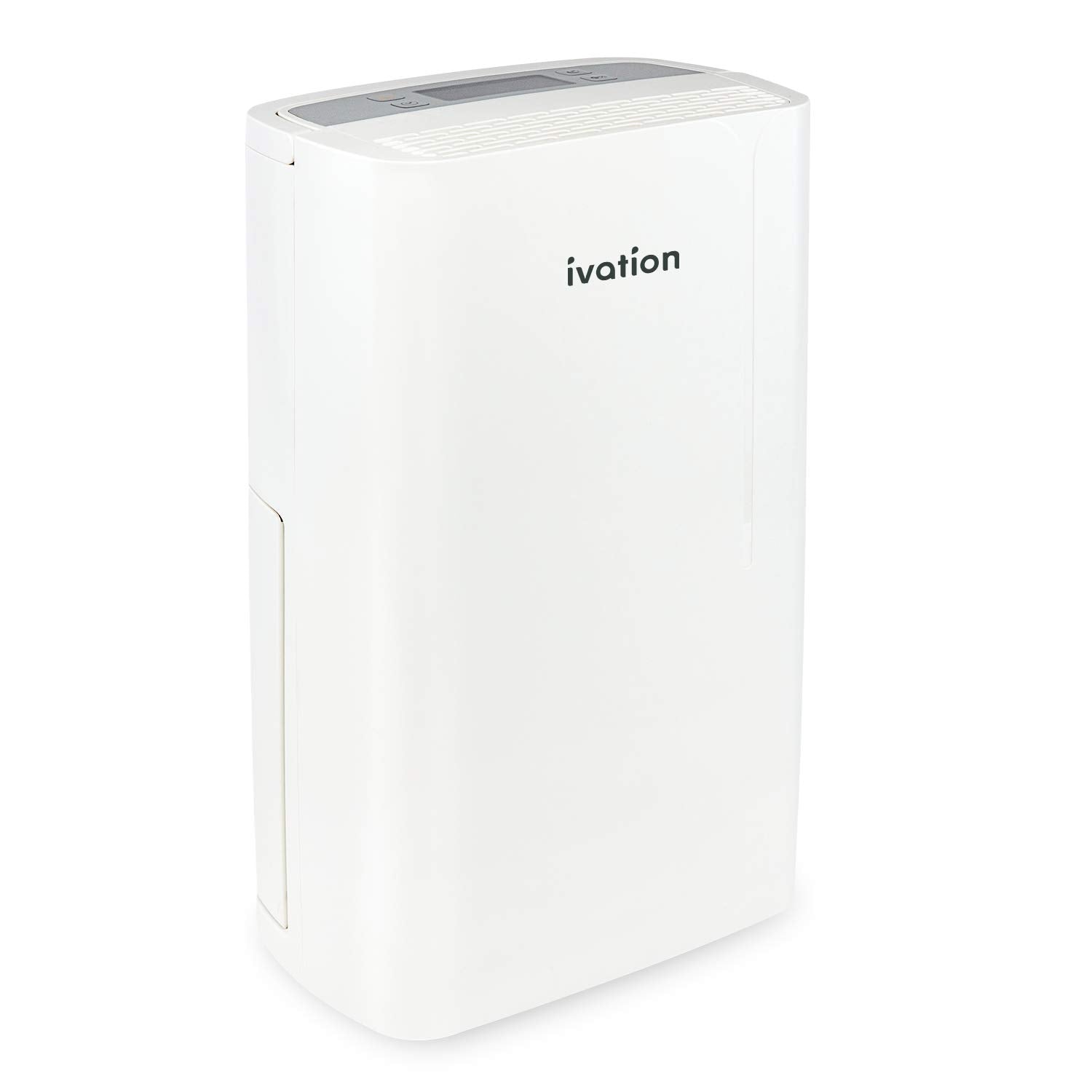 Ivation 14.7 Pint Compressor Dehumidifier – Small and Compact with Continuous Drain Hose for Smaller Spaces, Bathroom, Attic, Crawlspace and Closets - for Spaces Up to 320 Sq/Ft