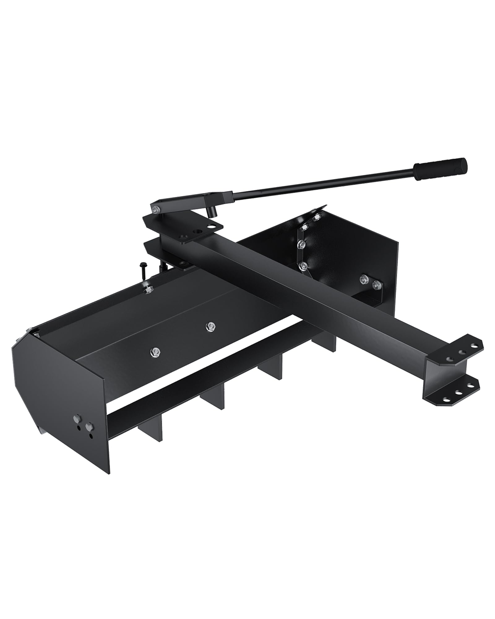 42"Lawn Tractor Attachments,Tow Behind Box Scraper Lawn Tractor Attachments,with Tractor Box Blade Hitch Tow Fit for ATV UTV