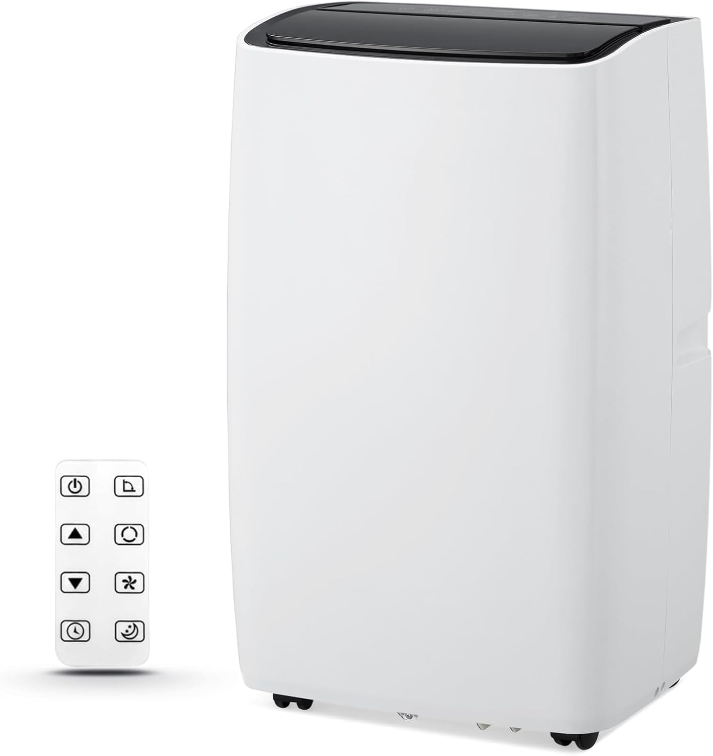 12,000 BTU Portable Air Conditioner with Efficient Cooling for Rooms up to 550 Sq Ft, 3-in-1 Portable AC Unit, Window Mount Exhaust Kit for Home & Office Use
