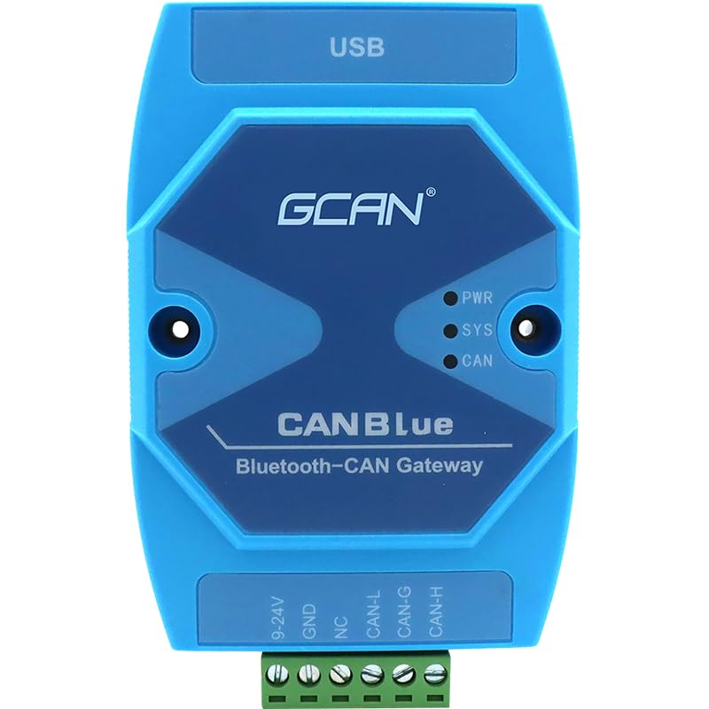 Ciezeical CAN-203 Bluetooth to CAN Gateway, Access to CAN Systems That are not Easy to Physically Connect, Industrial Field Network Data Monitoring; CAN Teaching Application Remote Communication