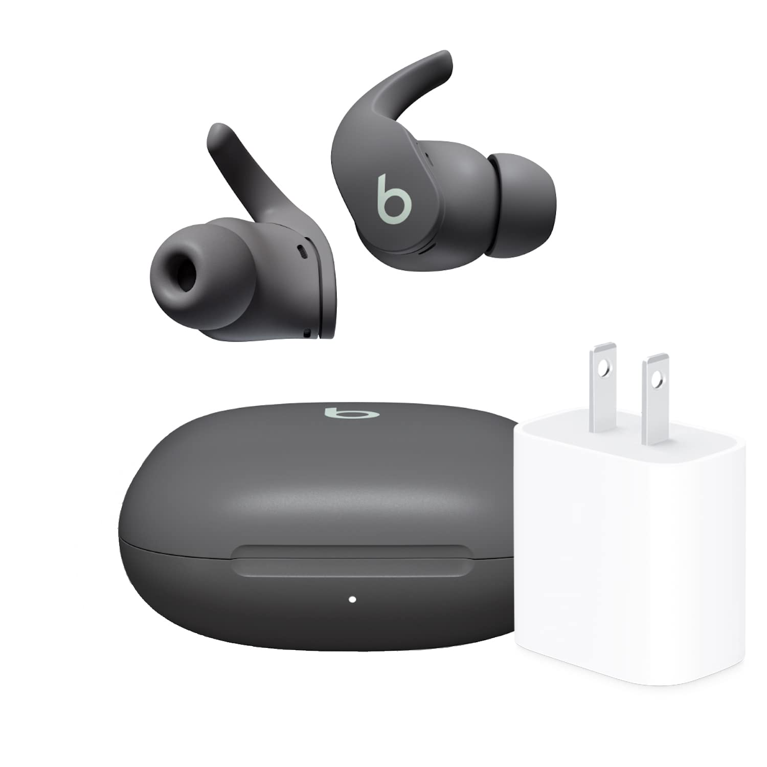 Beats Fit Pro with Apple 20W USB-C Power Adatper - Sage Gray