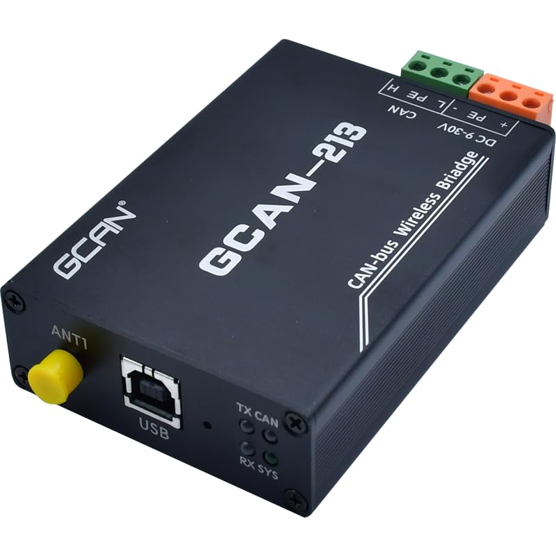 Ciezeical CAN-213 CAN Wireless Bridge, CAN-Bus Network Diagnosis and Testing Industrial Internet of Things Wireless Remote Control, Drone Mobile Vehicle CAN-Bus Bus Debugging