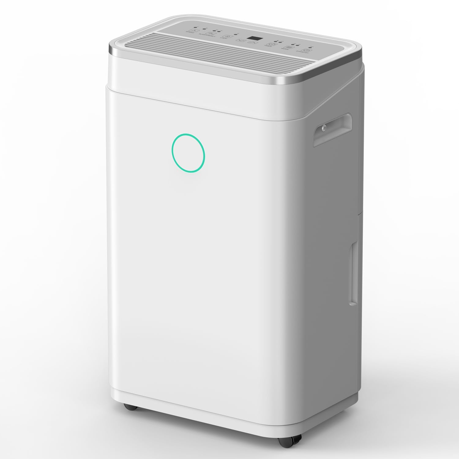 HUMILABS 50 Pint 4500 Sq.Ft Home Dehumidifiers, 1.7 Gallon Tank Dehumidifier for Basement with Drain Hose, Auto/Quiet Sleep/Dry Mode