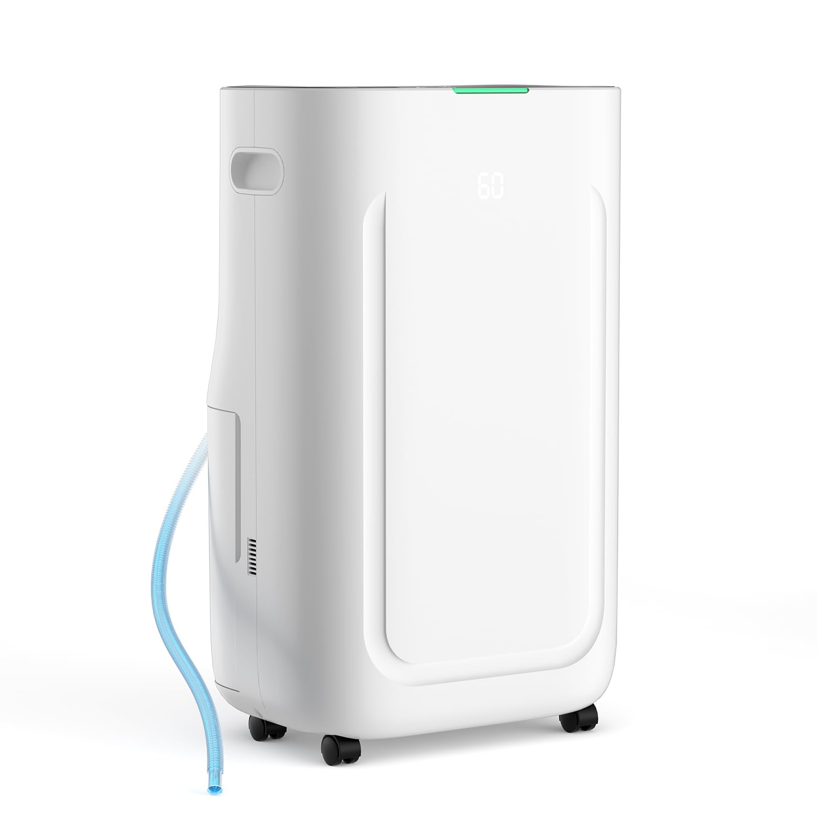 2025Upgraded 5000 Sq.Ft 80 Pint Dehumidifier for Basements with Large 6.5L Water Tank,24H Timer,Child Lock,Defrost,Silent,mold,4 Modes Operation Auto Shut-off