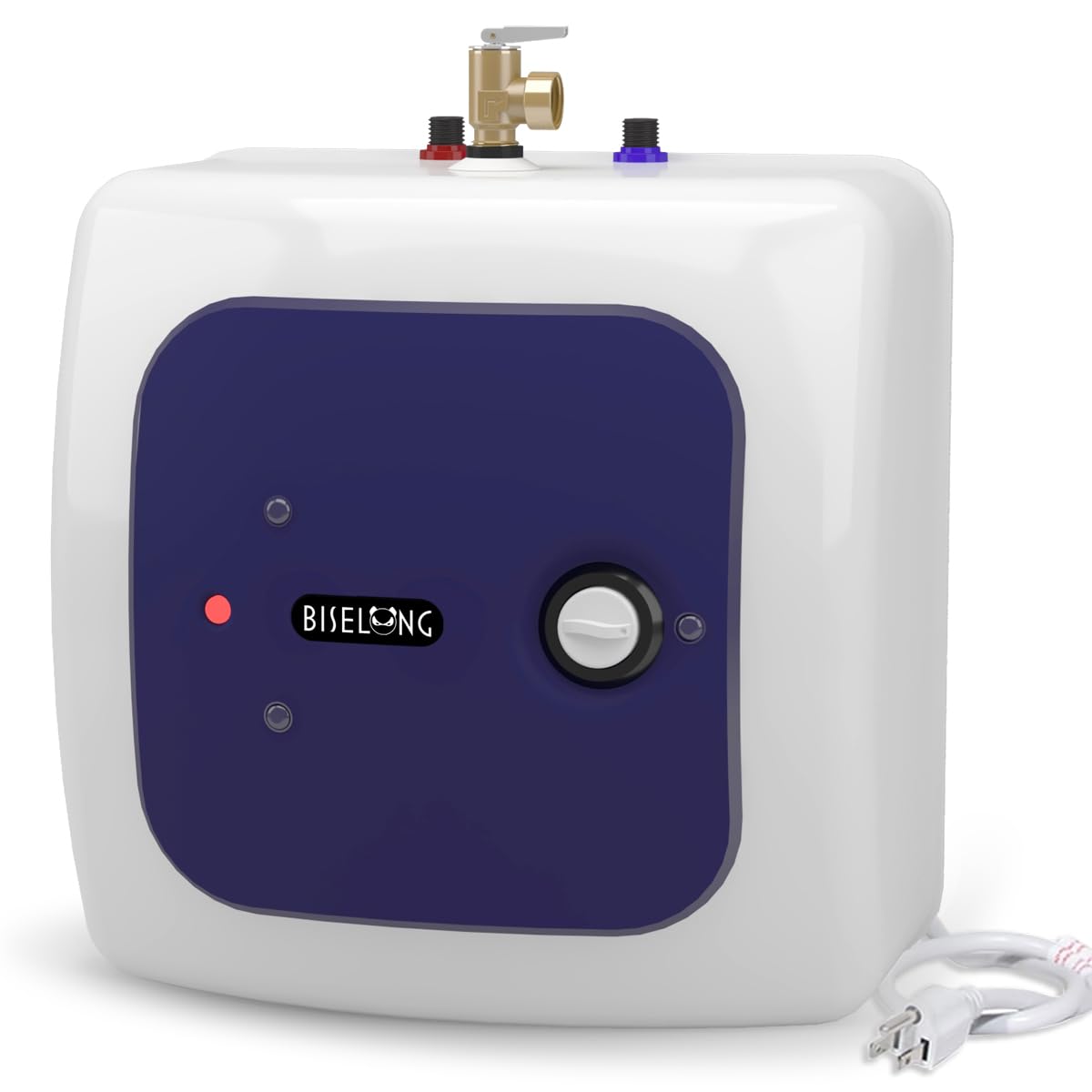 110V-120V 1.5Kw Small Under Sink Tank 8 Gallon Water Heater Hot Storage,Mini Instant Electric RV TR Trailer Kitchen Compact Point-of-Use,30L