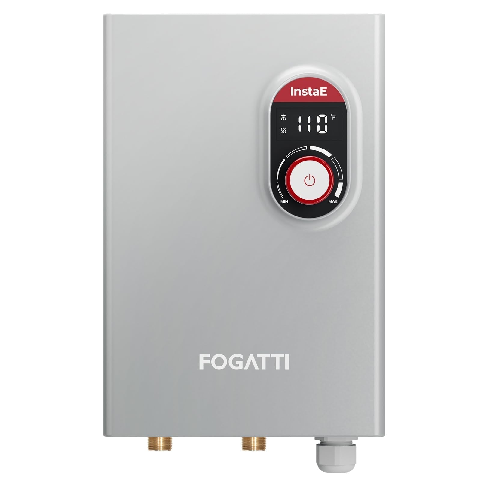 FOGATTI Tankless Water Heater Electric, Up to 3.3 GPM, 14kW 240V On-Demand Instant Endless Water Heater, ETL Certified, 2-3 Point of Use Hot Water