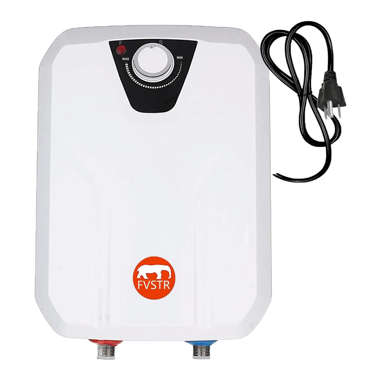 FVSTR Electric Water Heater Smart RV 2.16Gallon 8L 1.5KW US safty Plug 120V Electric Water Heater hot Water Heater Boiler instant for Hot Water - Shelf, Wall or Floor Mounted(Water from Underside)