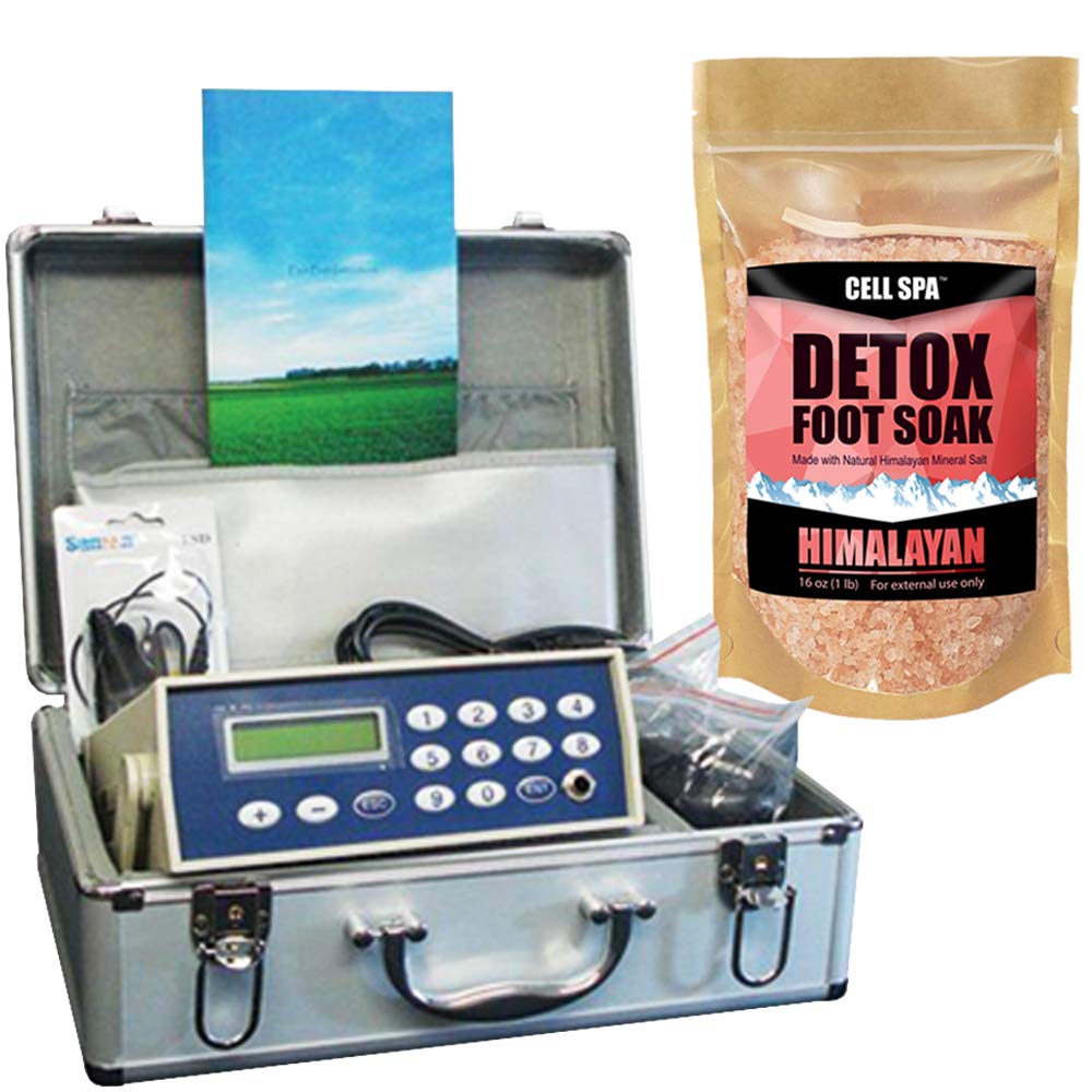 Cell Spa, Fir Belt Chi Ionic Ion Detox Machine Foot Bath Aqua Spa Cleanse (Himalayan)