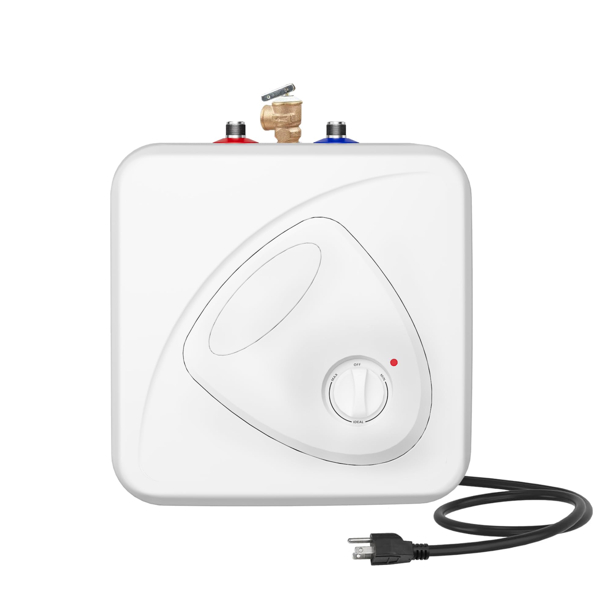BN-LINK Electric Mini-Tank Water Heater 2.7 Gallon Under Sink Water Heater, 1440W Point of Use Demand for Instant Hot Water 120V, Compact Tank for Space Saving, ETL Listed