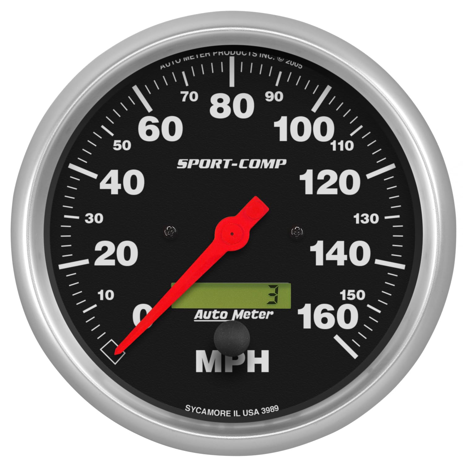 Auto Meter 1255 American Muscle 2-1/16" Water Temperature Gauge