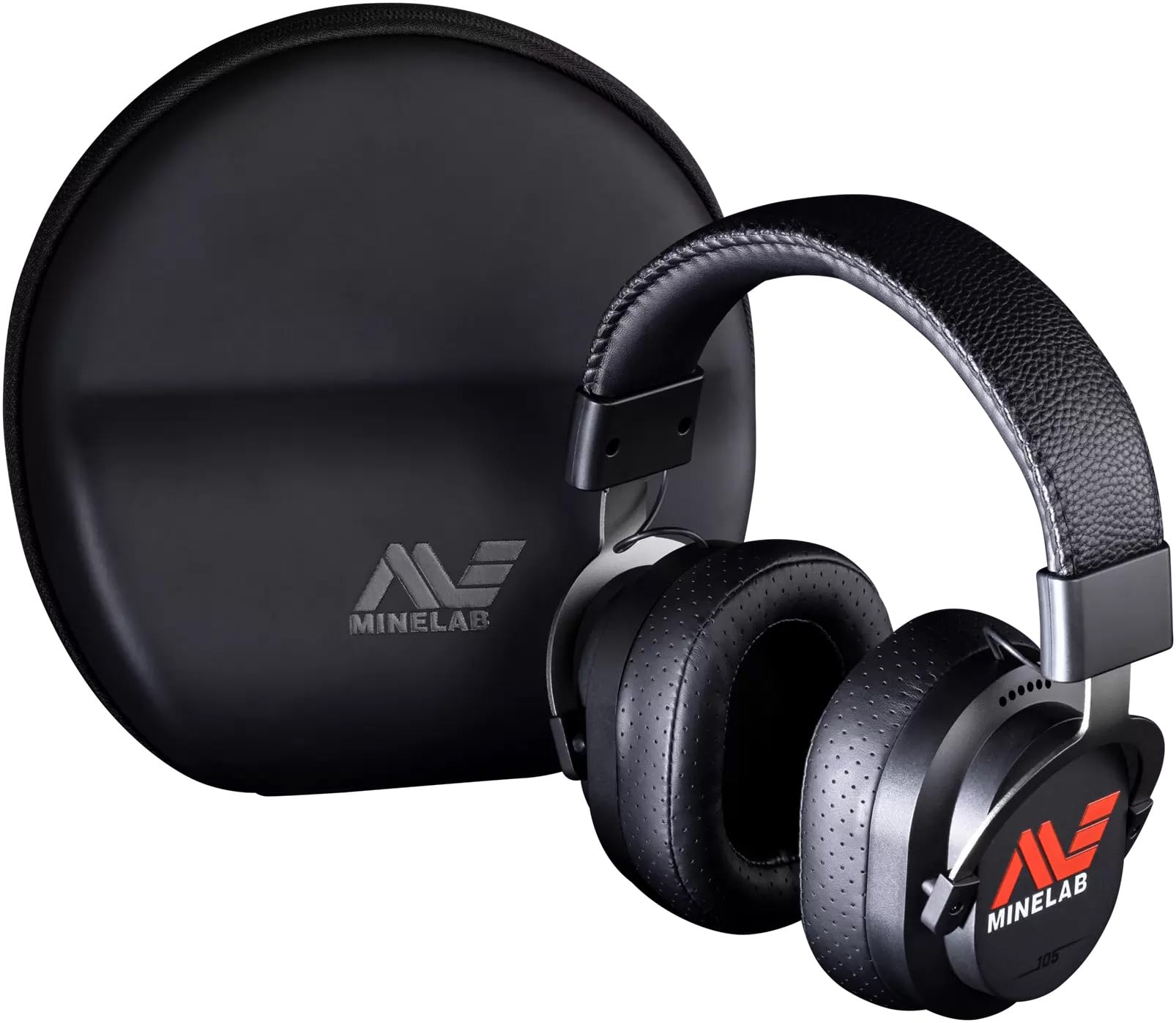 MINELAB ML105 Headphones for MANTICORE, Equinox 700/900 & X-Terra PRO Metal Detectors (Includes USB-C Charger & AUX Cable)