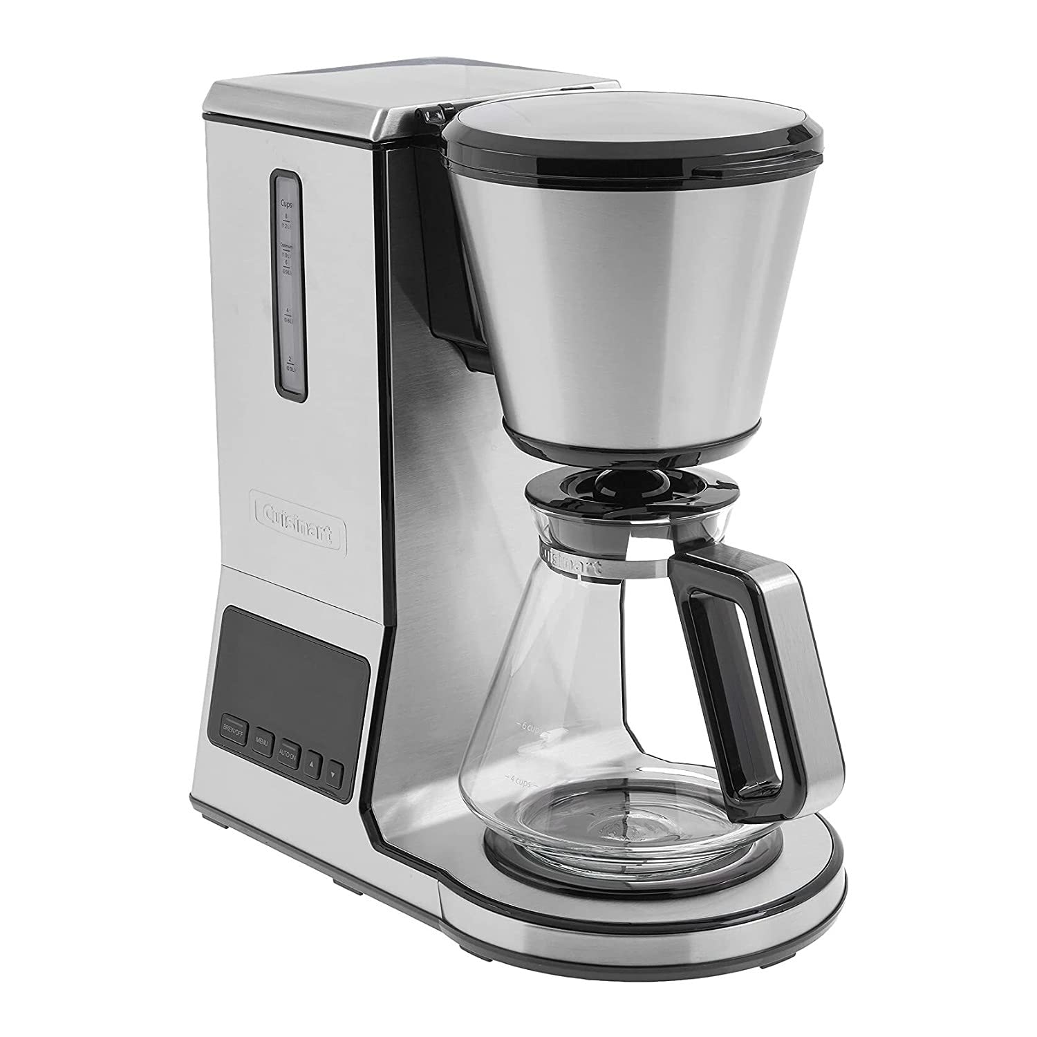 Cuisinart CPO-800P1 PurePrecision 8 Cup Pour-Over Coffee Brewer, Silver