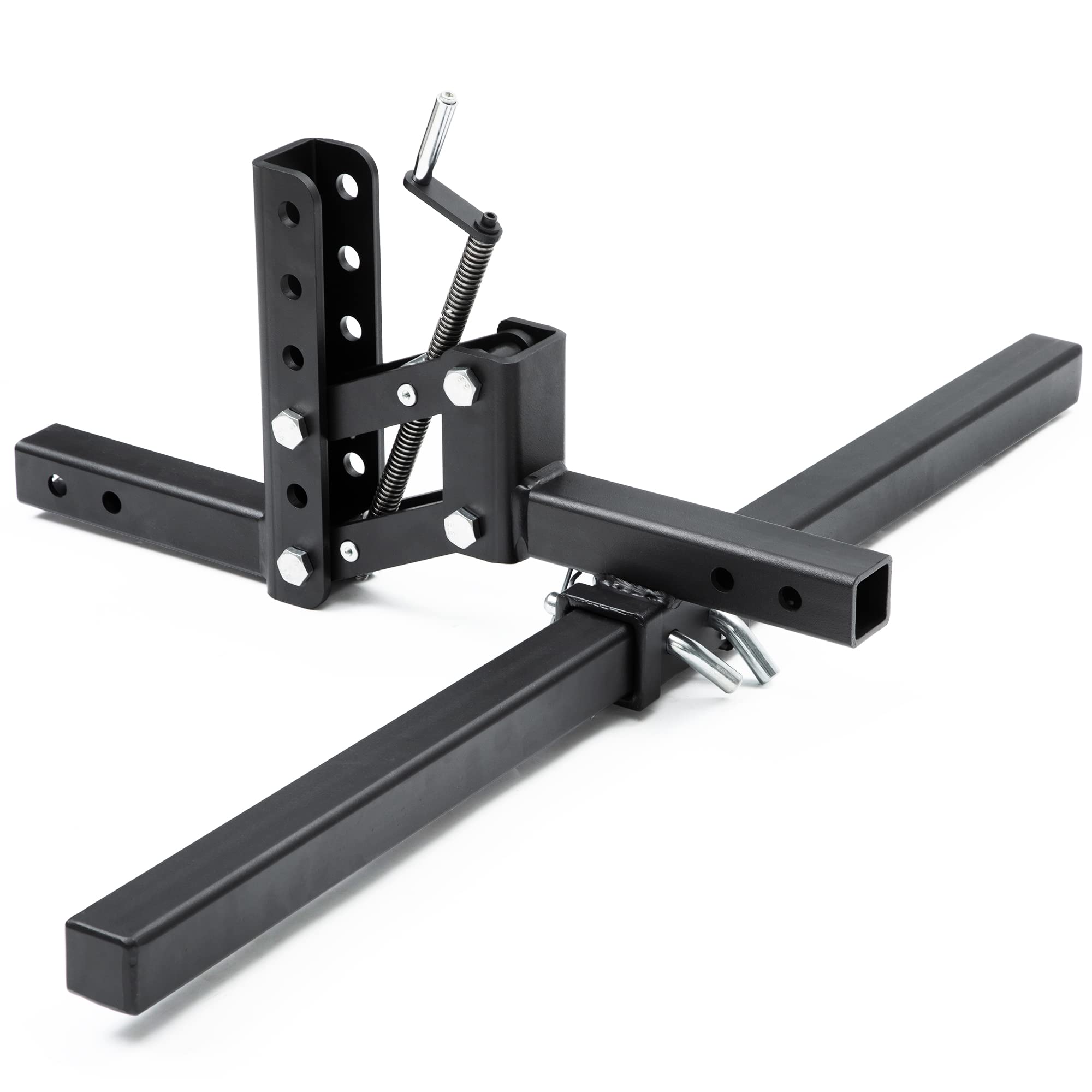 YITAMOTOR ATV/UTV Manual Implement Lift 1-Point Lift System Fits 2 Inch Receiver, 50 Inches Width