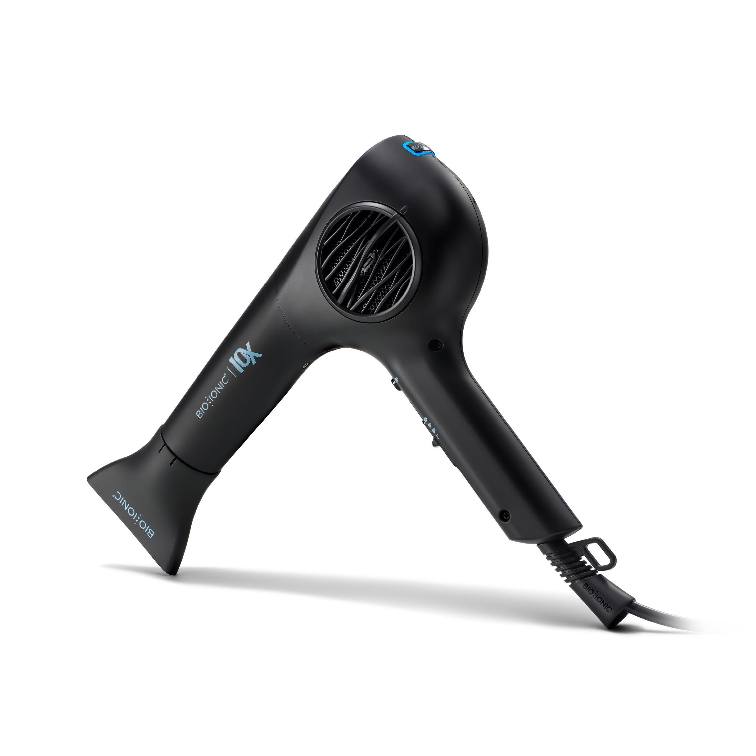 Bio Ionic 10X UltraLight Speed Hair Dryer, Blow Dryer with Adjustable Heat & Speed, Professional Hair Dryer for Fast Frizz-Free & Shiny Hair