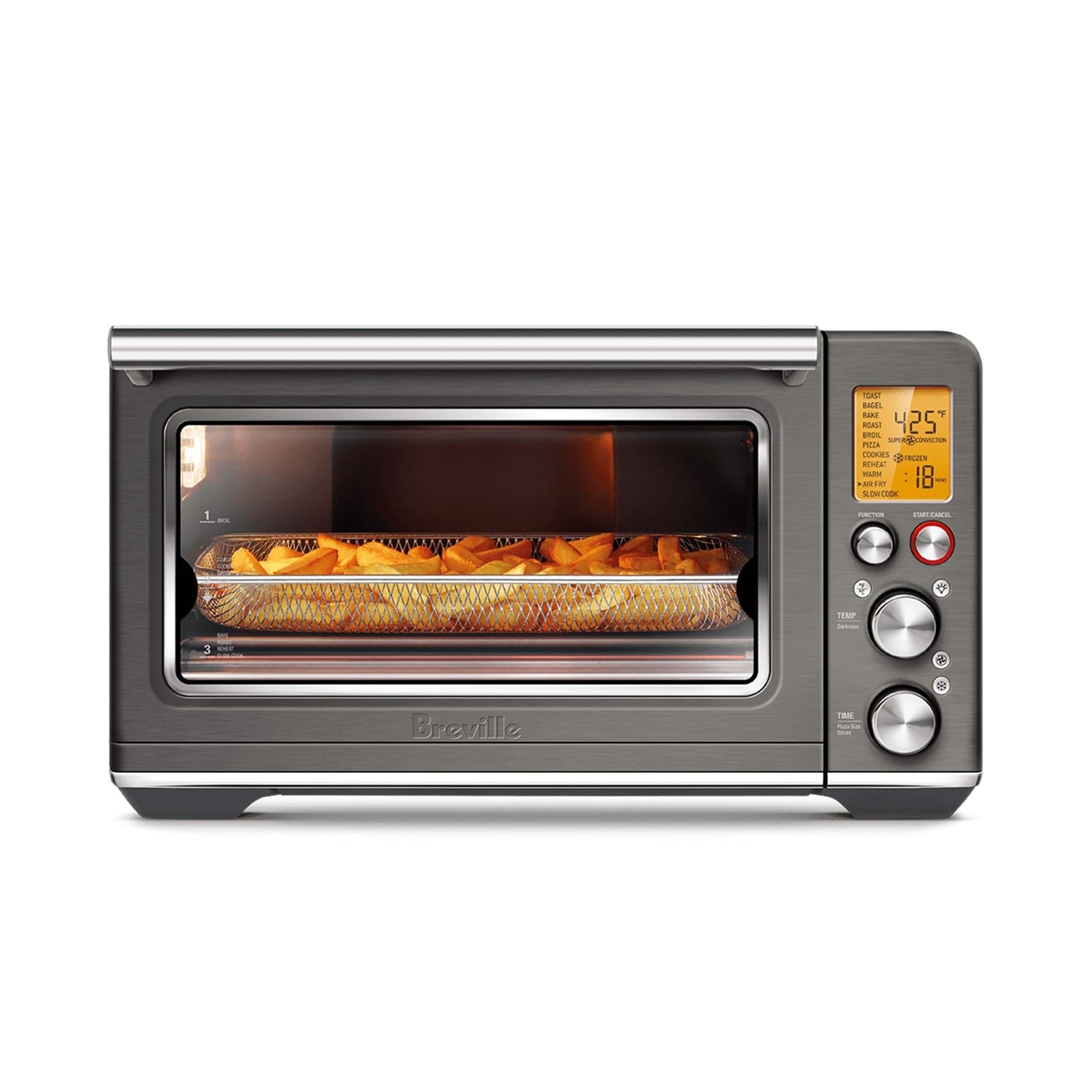 Breville the Smart Oven Air Fryer BOV860BST, Black Stainless Steel
