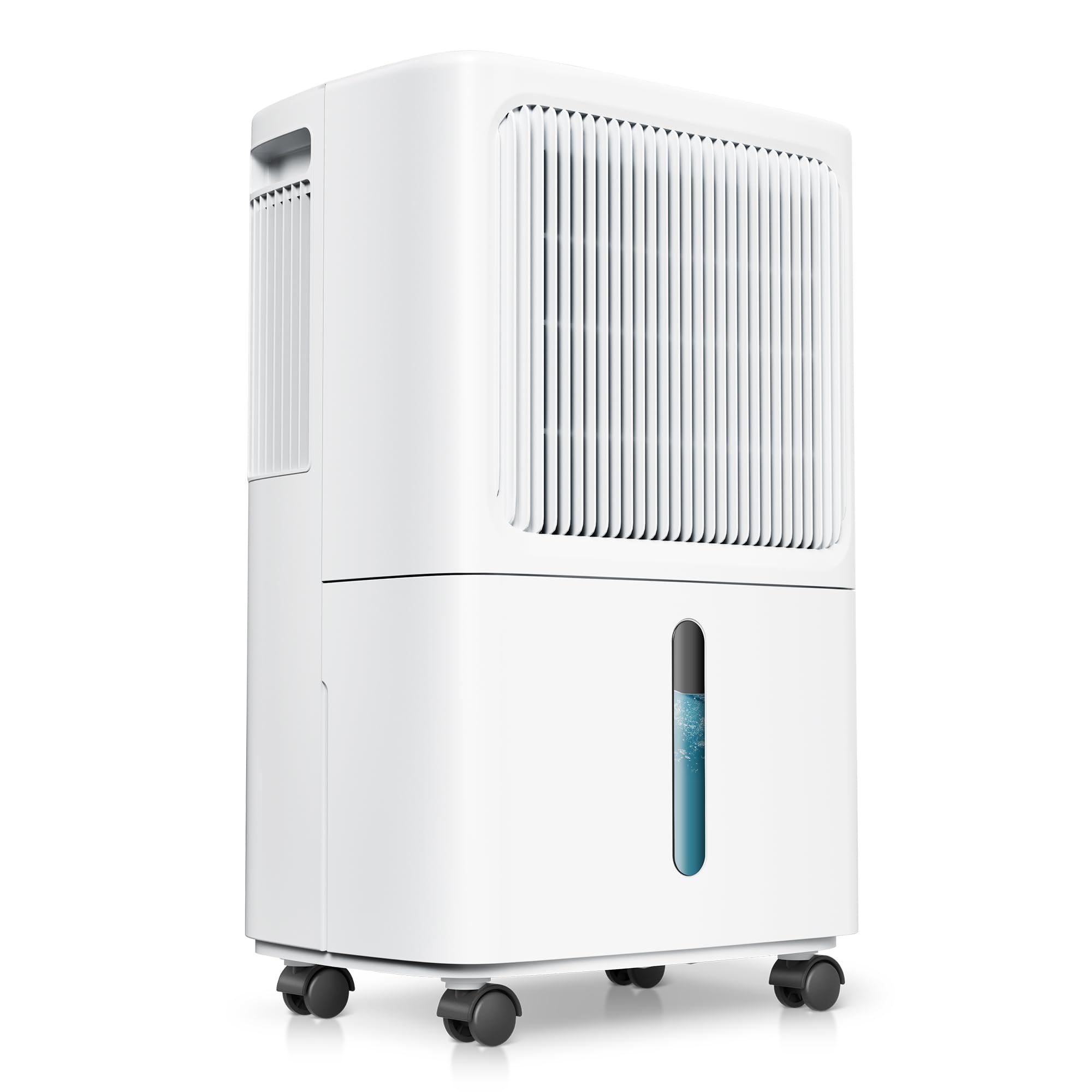2,500 Sq.Ft Dehumidifier for Basement with Drain Hose, 31 Pint Dehumidifiers for Home with 3 Modes, Smart Humidity Control & Display, 24HR Timer, Auto Defrost for Large Room, Bathroom,Bedroom