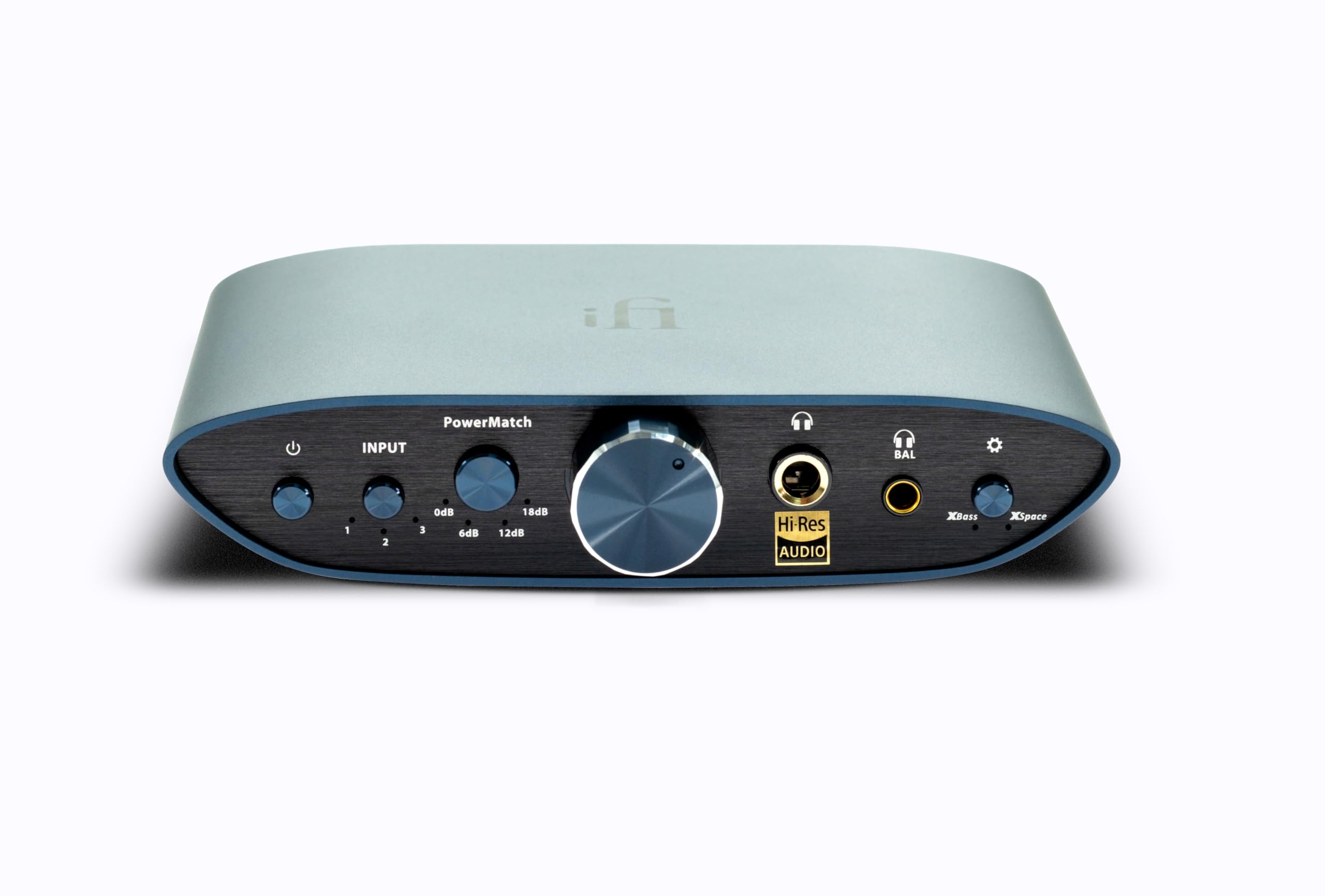 iFi Zen CAN Signature Desk-Fi Headphone Amp for Audiophile Sound - 1890mW Power, Full Symmetric Dual-Mono Design, 4.4mm Balanced & 6.3mm Outputs, Analogue Processing Modes XSpace & XBass, iPower2 PSU