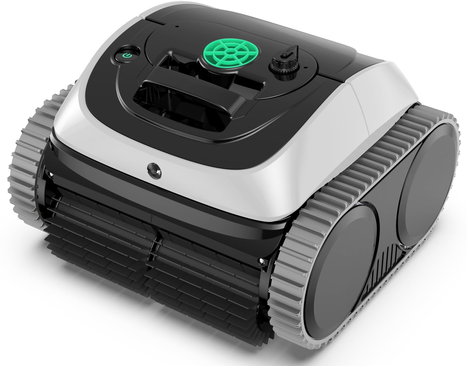 WYBOT C1 Cordless Robotic Pool Cleaners, Powerful Suction, Wall Climb Pool Robot with Intelligent Route Planning, Lasts 150Mins, Ideal for In-Ground Pools Up to 1,614 Sq.ft