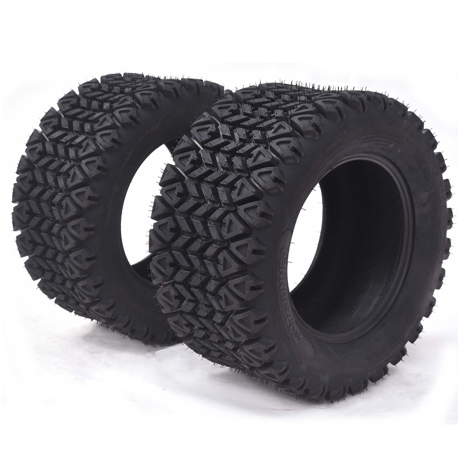 GarveeLife 23x10.50-12 4PR Lawn Mower Tires 23x10.50-12 Tractor Turf Tire 23x10.50x12Tires 4PR Ply Tubeless Set of 2, for Lawn Mower, Riding Lawn Mower, Lawn Tractor, Garden Tractor...