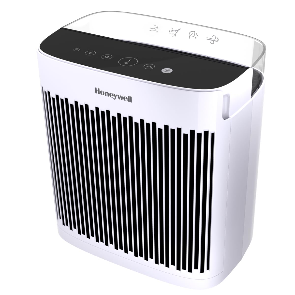 Honeywell InSight HEPA Air Purifier with Air Quality Indicator for Medium-Large Rooms (190 sq ft), White - Wildfire/Smoke, Pollen, Pet Dander, and Dust Air Purifier
