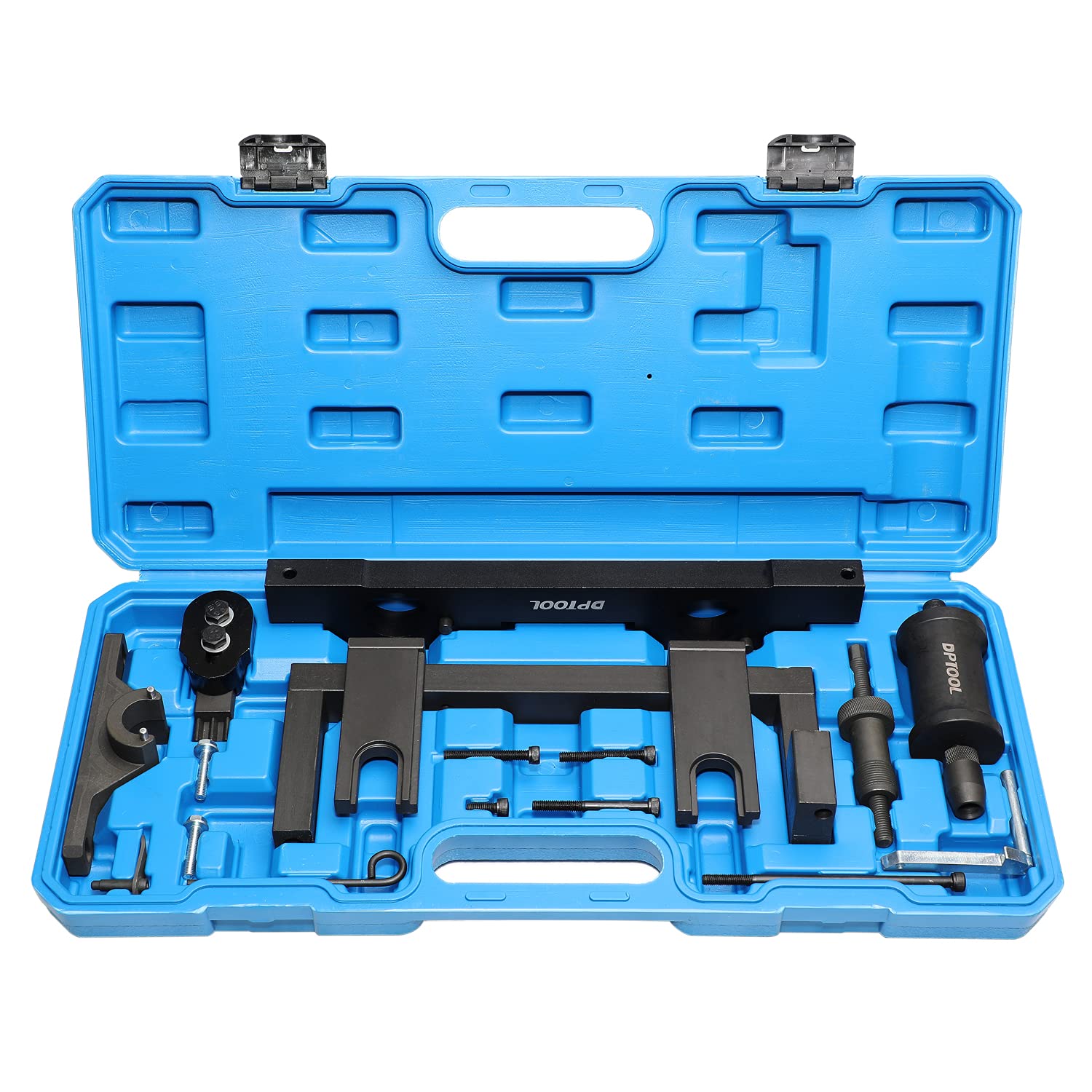 DPTOOL Camshaft Timing Flywheel Holder Tool Fuel Injector Remover Kit Compatible with BMW N20 N26 Engine