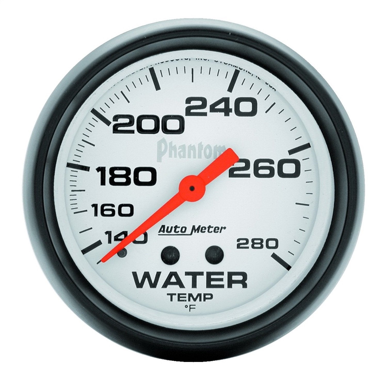 Auto Meter 5831 Phantom Mechanical Water Temperature Gauge
