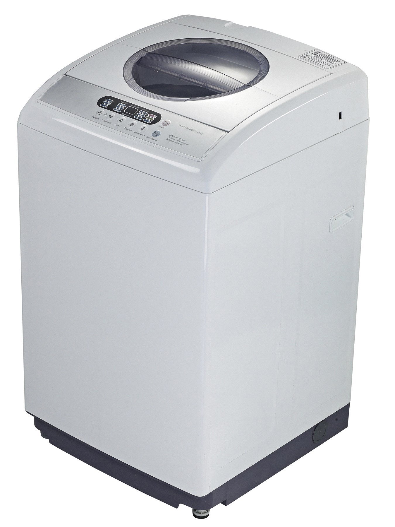 HAMILTON BEACH HBPW21OAMZ RPW21OAMZ Portable Washer-LED Digital Display Panel-5 Cycles-Top Loading Design-Low Noise Washing Machine, 2.1, White, 2 cu ft