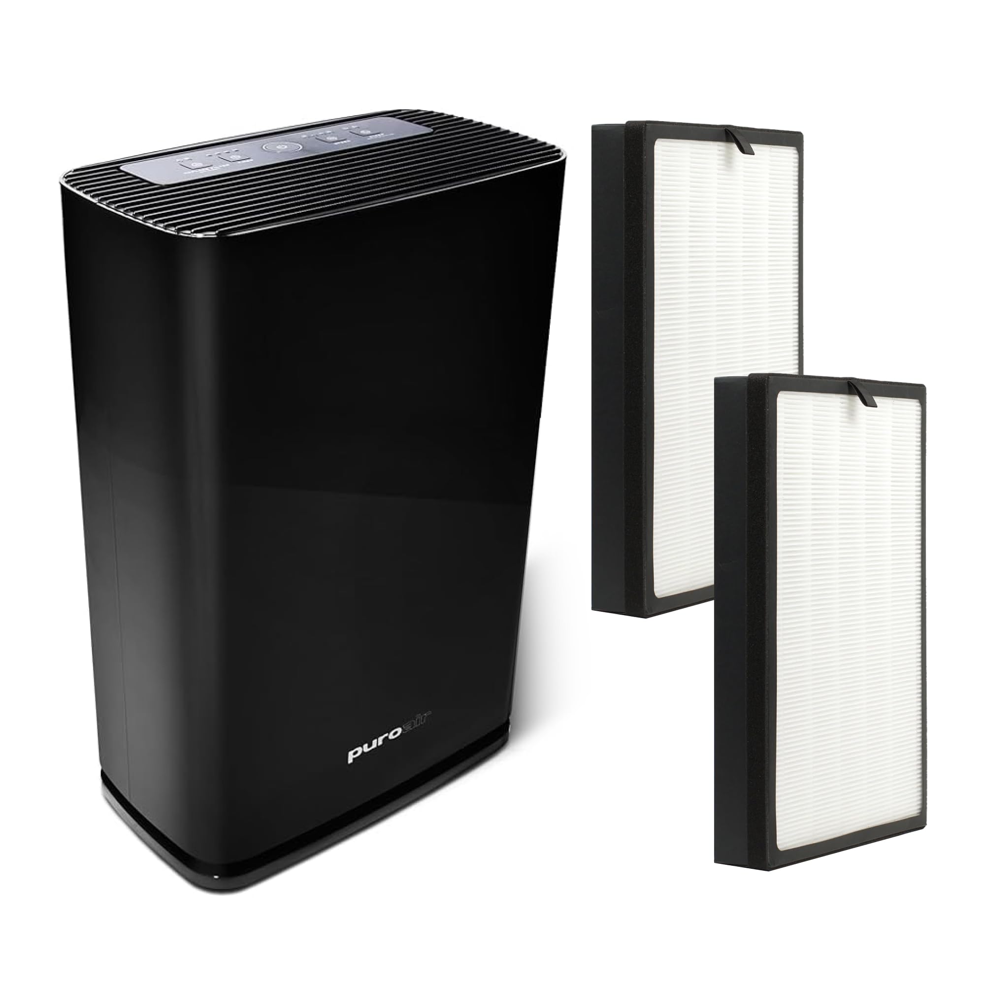PuroAir 400 HEPA Air Purifiers for Home Large Rooms - Covers 2,000 Sq Ft - Filters Up To 99.9% of Pollutants, Smoke, Pollen, Dust, and VOCs - Quiet HEPA Air Filter - Air Purifiers for Bedroom