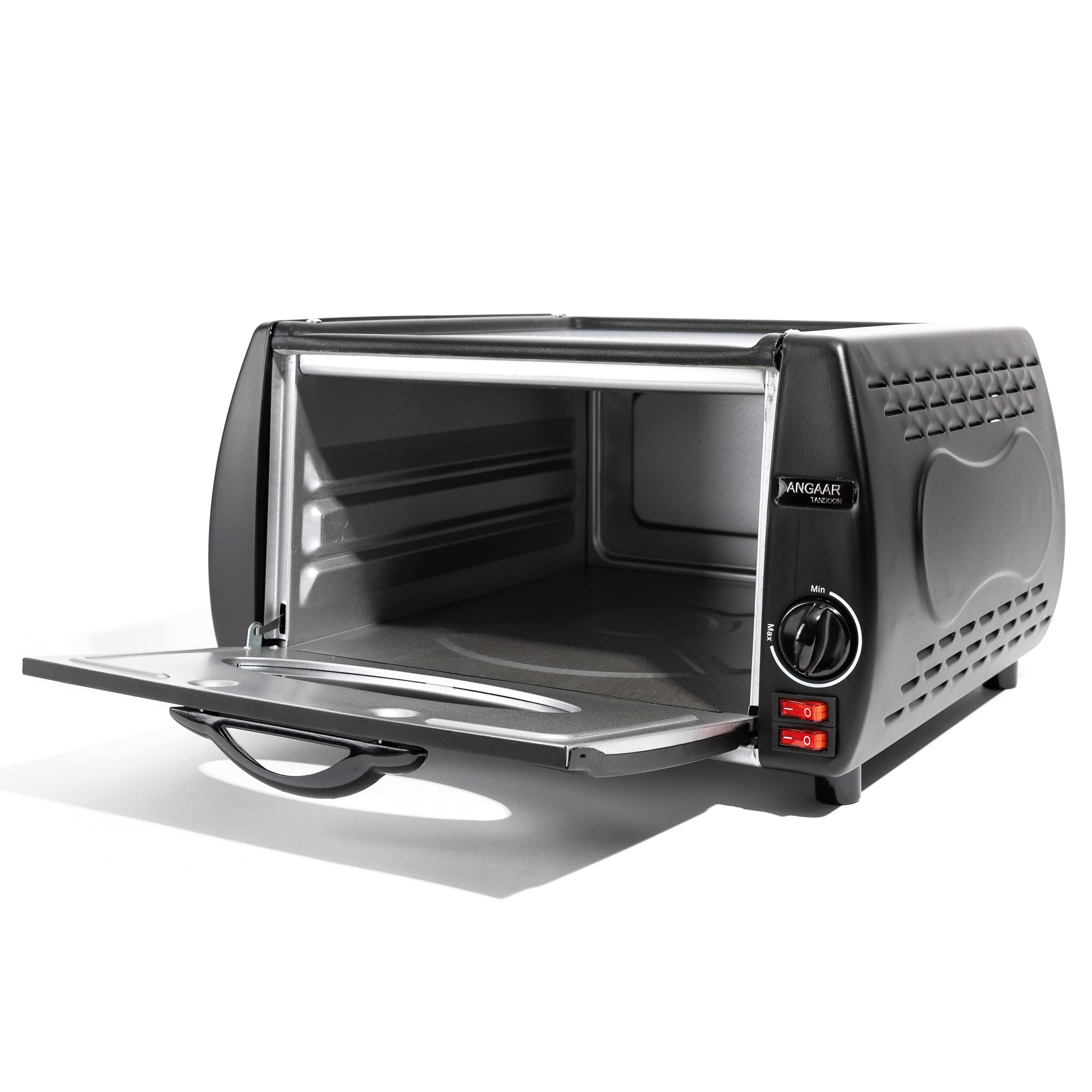 Mini Tandoor Oven Angaar Tandoor Electric Oven 4 Minute Pizza Maker - Table Top Pizza Oven, Tandoori Roti, Naan